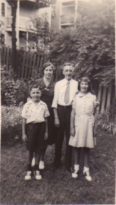 Elvira, Roy, Lou (my father) and Theresa Florio (c. 1938)